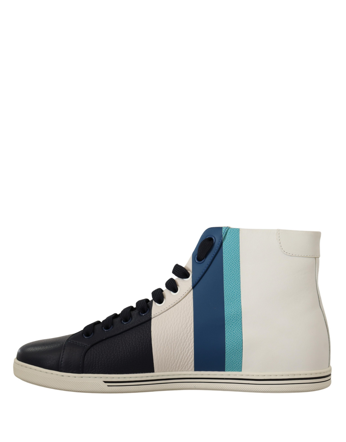 Baskets Dolce & Gabbana homme mi-montantes en cuir multicolore – MV8410