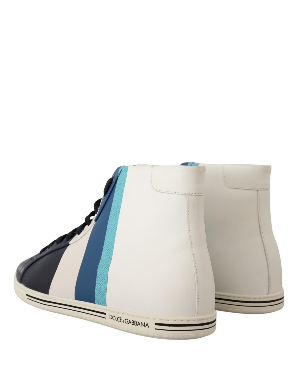 Baskets Dolce & Gabbana homme mi-montantes en cuir multicolore – MV8410