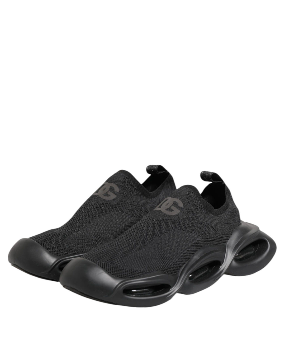 Baskets Dolce & Gabbana homme slip-on Wave en polyester noir – MV7329