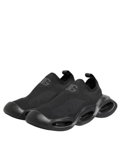 Baskets Dolce & Gabbana homme slip-on Wave en polyester noir – MV7329