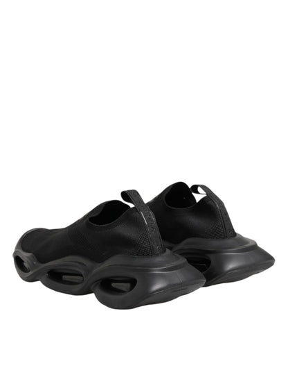 Baskets Dolce & Gabbana homme slip-on Wave en polyester noir – MV7329