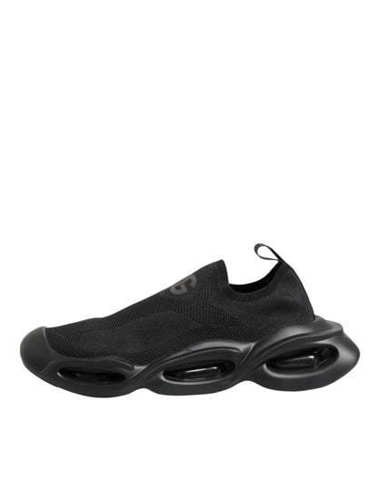 Baskets Dolce & Gabbana homme slip-on Wave en polyester noir – MV7329