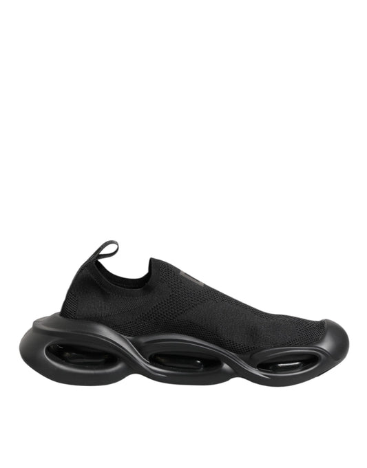 Baskets Dolce & Gabbana homme slip-on Wave en polyester noir – MV7329