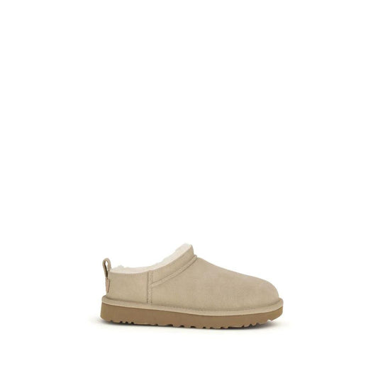 UGG Beige Calf Leather Bos Taurus Ankle Boots by UGG