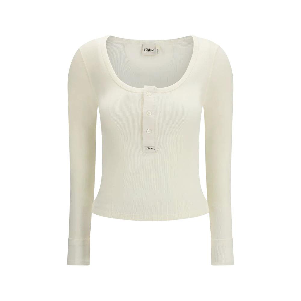 Chloé White Cotton Sportswear