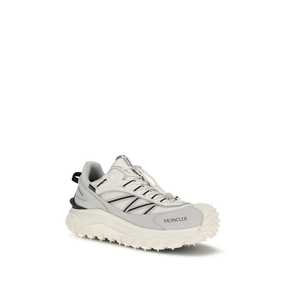 Moncler Trailgrip GTX Baskets Polyamide Grises Imperméables Gore Tex