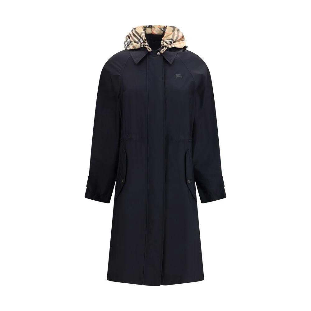 Burberry Black Polyamide Coat
