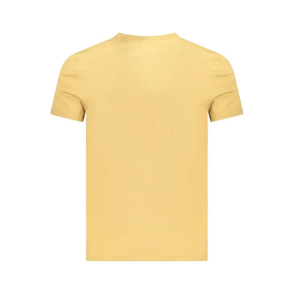 Timberland Beige Cotton Men T-Shirt by Timberland