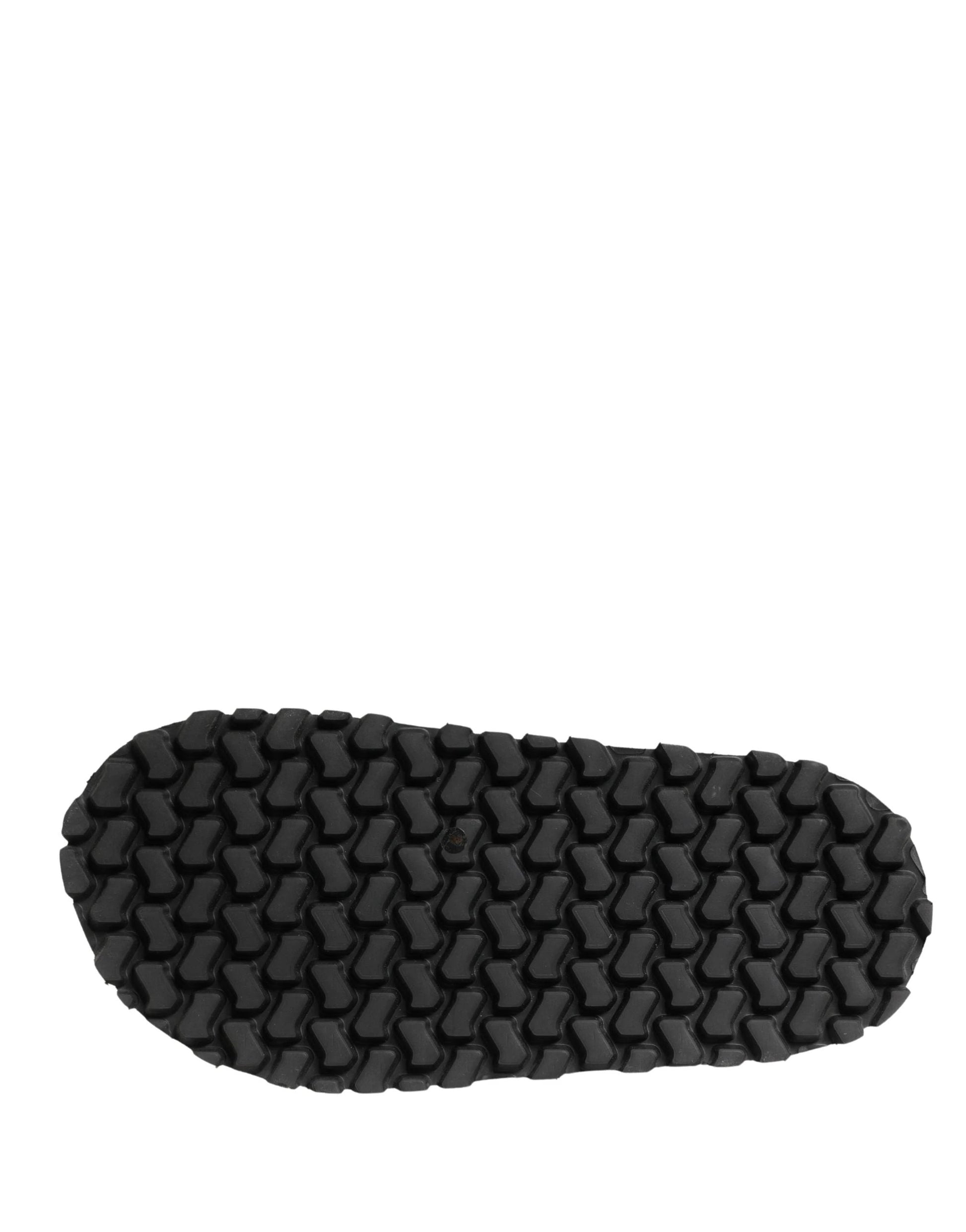 Dolce & Gabbana Black Logo Detailed Men Chunky Sandals Shoes by Dolce & Gabbana
