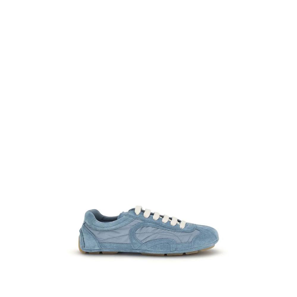 Prada Blue Lamb Ovis Aries Aries Athletic Sneakers by Prada