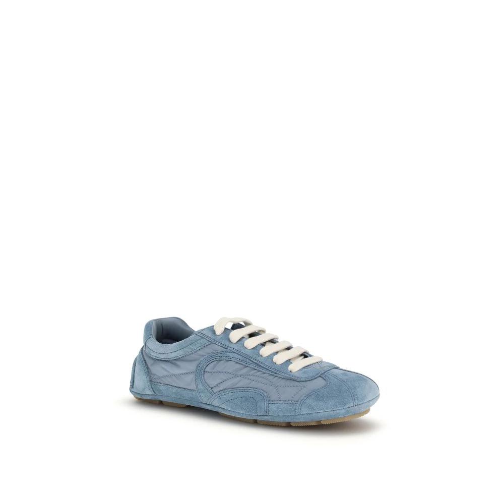 Prada Blue Lamb Ovis Aries Aries Athletic Sneakers by Prada