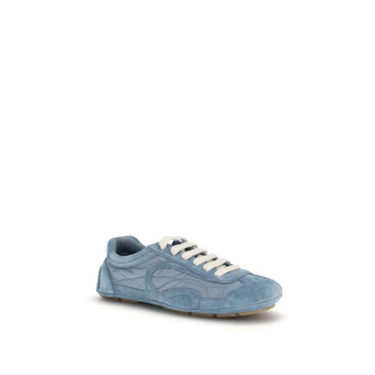 Prada Blue Lamb Ovis Aries Aries Athletic Sneakers by Prada