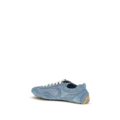 Prada Blue Lamb Ovis Aries Aries Athletic Sneakers by Prada