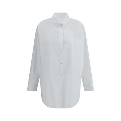 The Row White Cotton Dress Shirt