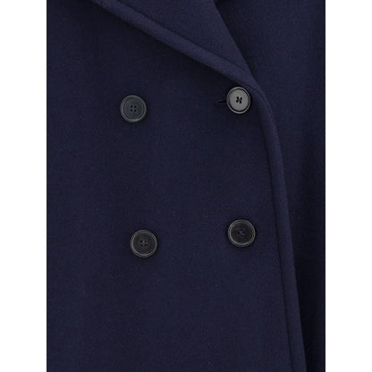 Chloé Blue Wool Coat