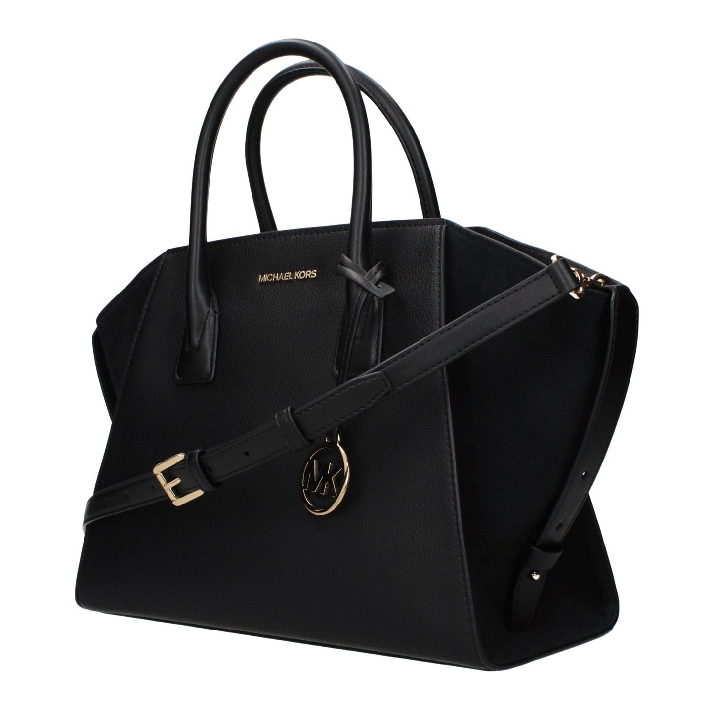 Michael Kors Black Leather Handbag