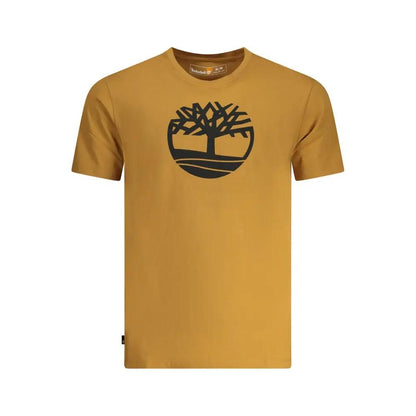 Timberland Marrone Cotton Men T-Shirt by Timberland