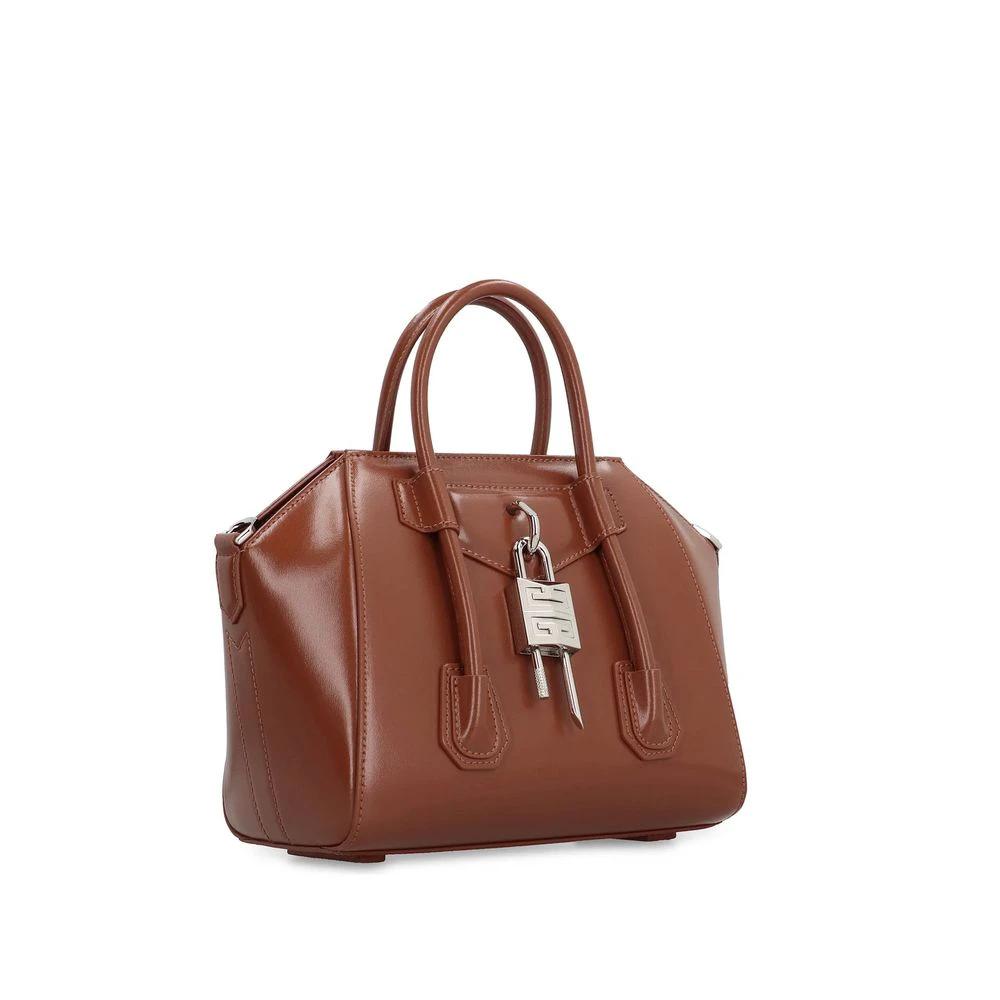 Givenchy Brown Leather Handbag by Givenchy