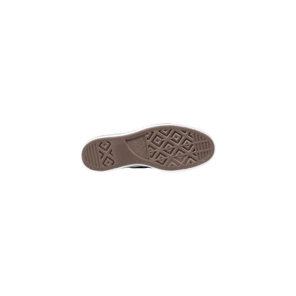 Converse – Sneakers Low-Top Plateforme Tissu Noir | SS26 | Femme