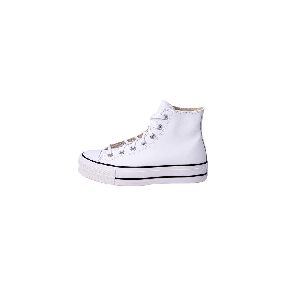 Converse White Polyethylene Platform Sneakers by Converse