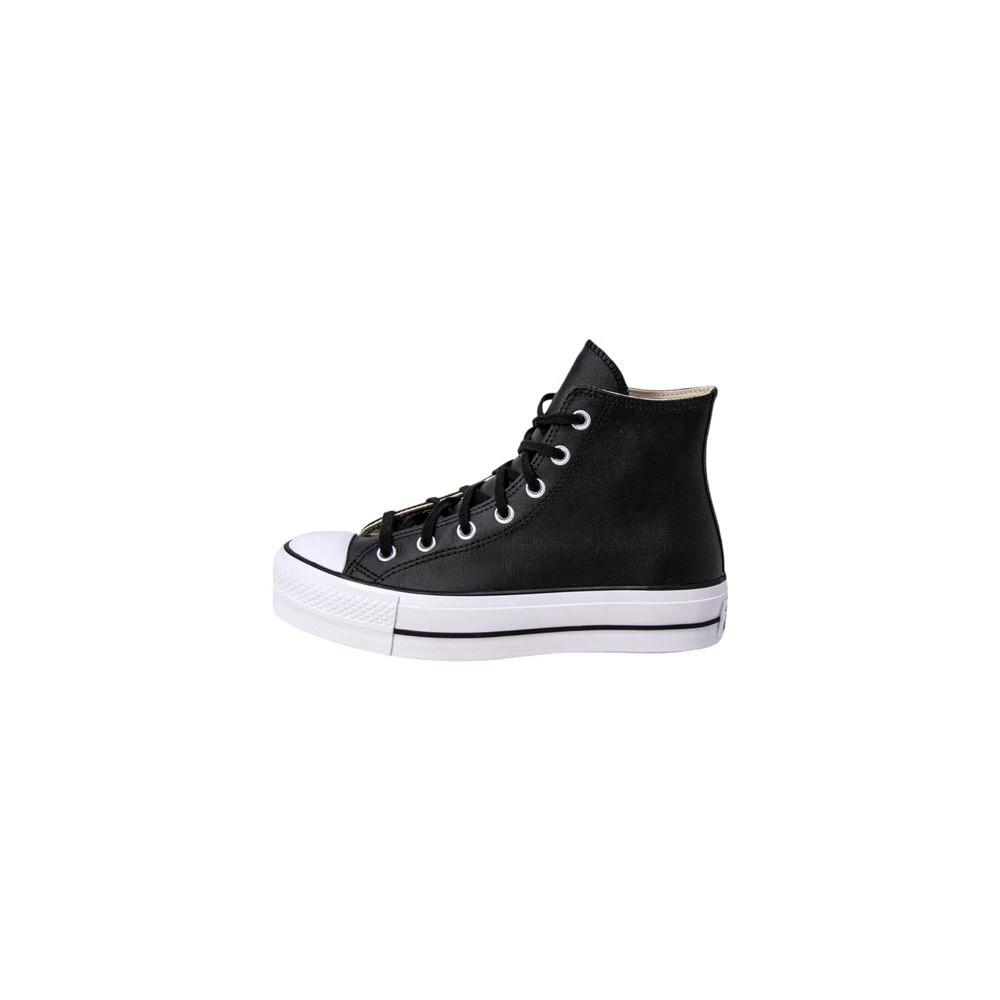 Converse Black Polyethylene Platform Sneakers by Converse