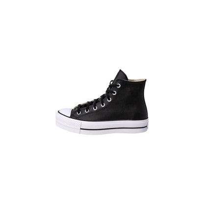 Converse Black Polyethylene Platform Sneakers by Converse