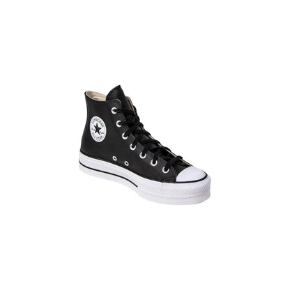 Converse Black Polyethylene Platform Sneakers by Converse
