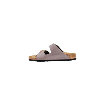 Birkenstock Purple Suede Leather Strap-On Sandals by Birkenstock