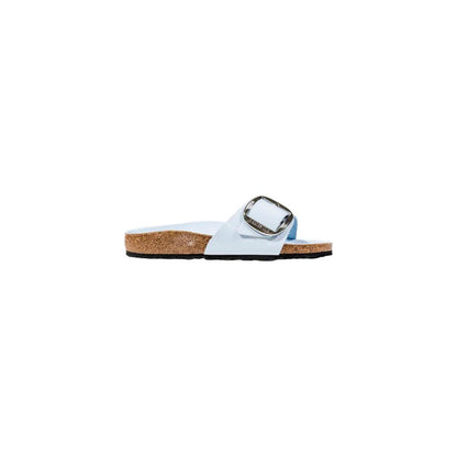 Birkenstock Blue Artificial Leather Flat Sandals by Birkenstock