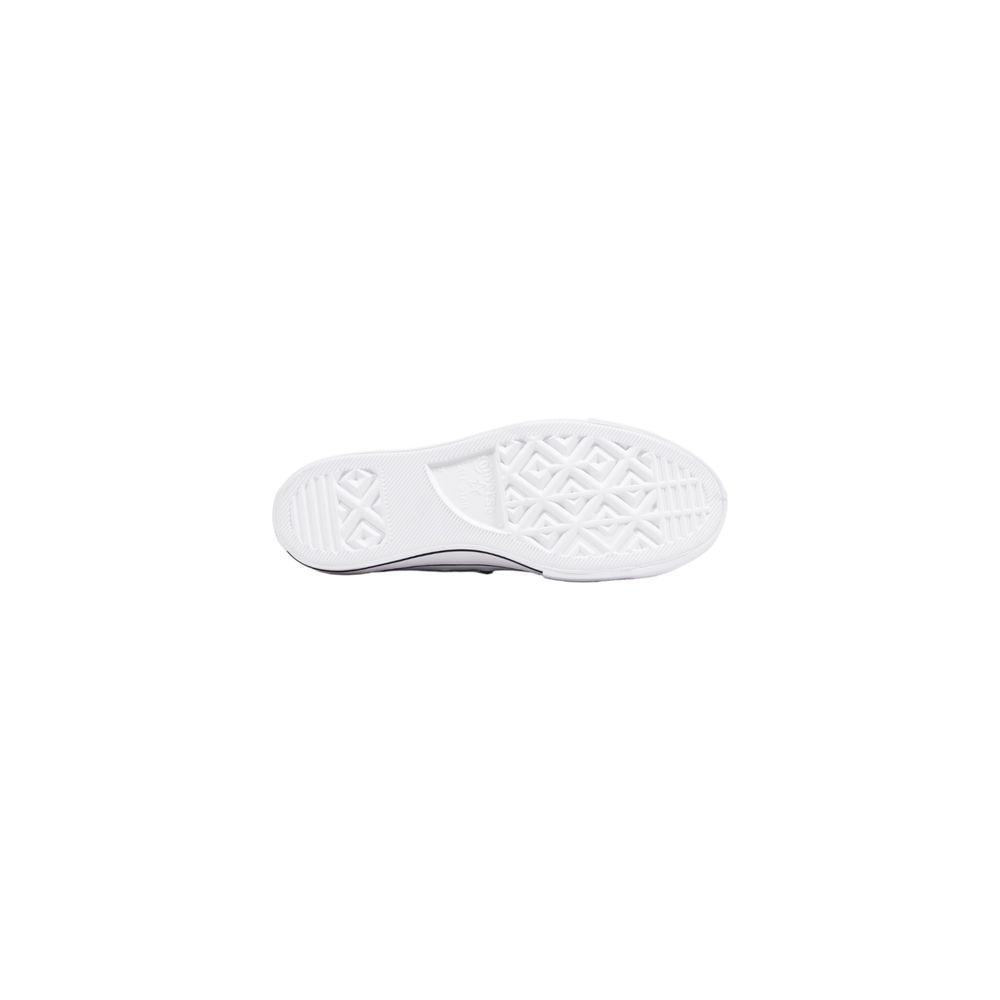 Converse White Leather Platform Sneakers by Converse
