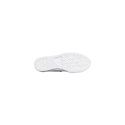 Converse White Leather Platform Sneakers by Converse