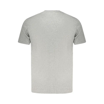 Calvin Klein Grigio Cotton Men T-Shirt by Calvin Klein