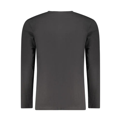 Hugo Boss Black Cotton Men T-Shirt by Hugo Boss