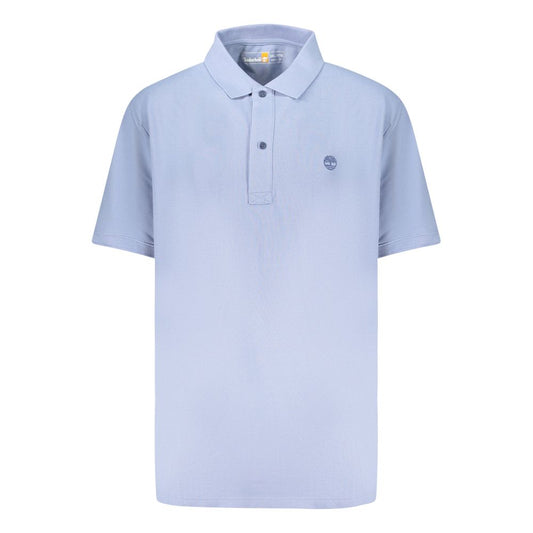 Timberland Azzurro Cotton Men Polo Shirt