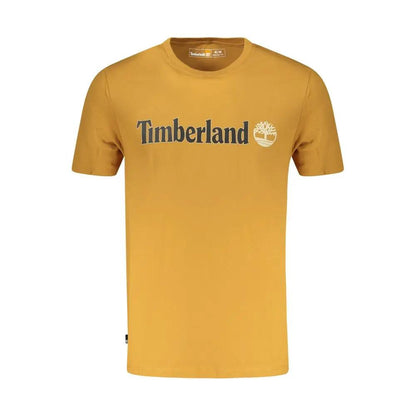 Timberland Marrone Cotton Men T-Shirt by Timberland