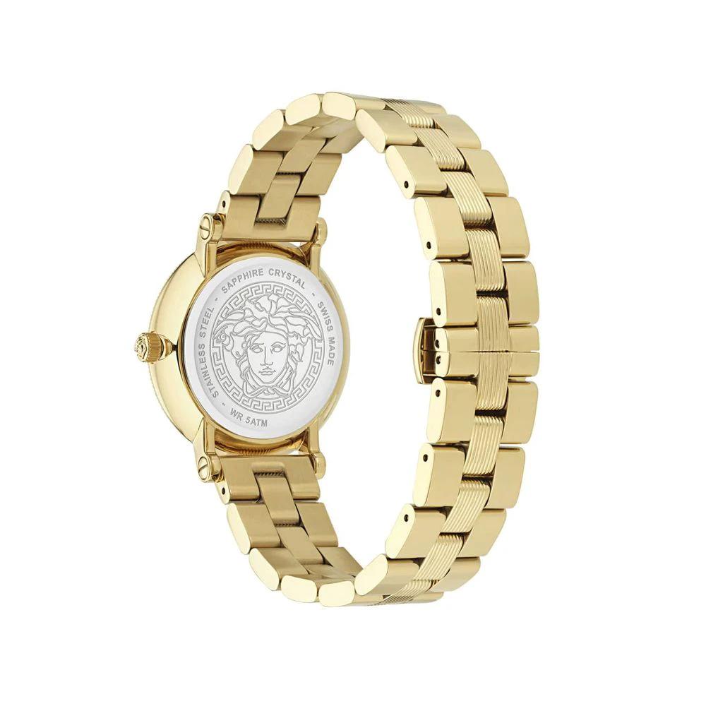 Versace Gold Stainless Steel Dress Watch by Versace