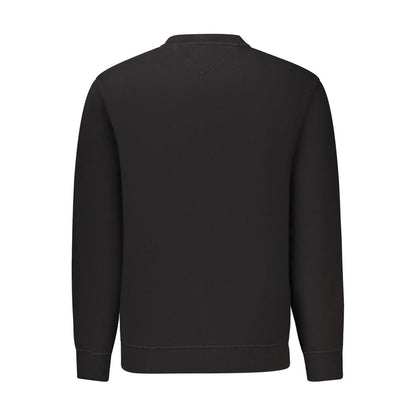 Sweat-shirt Tommy Hilfiger homme en coton noir – TO-43094
