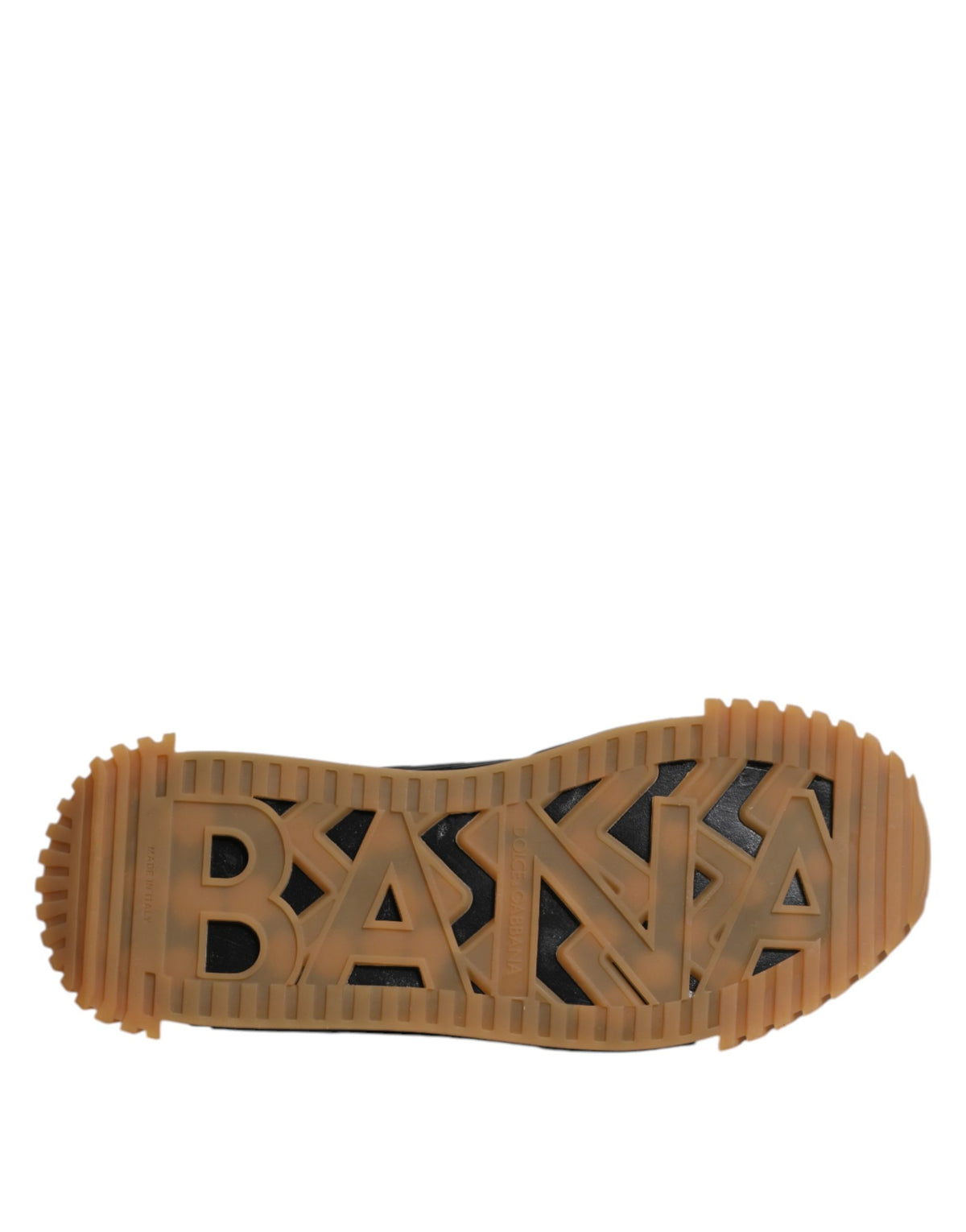 Baskets Dolce & Gabbana homme NS1 en matières mixtes noir et marron – MV8437