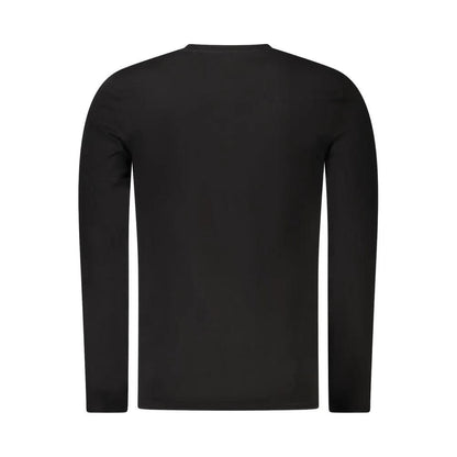 Guess Jeans Black Cotton Men T-Shirt by Guess Jeans