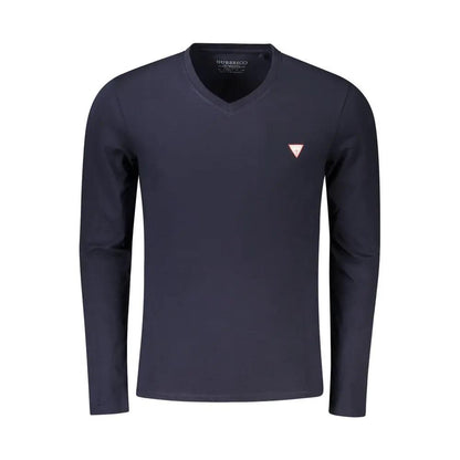 Guess Jeans Blue Organic Cotton Men T-Shirt by Guess Jeans