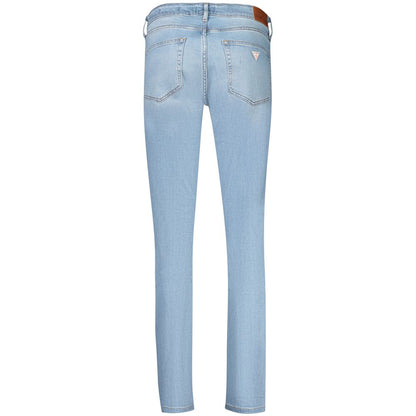 Jean Guess Jeans femme G05 skinny en lyocell bleu clair – GU-43151