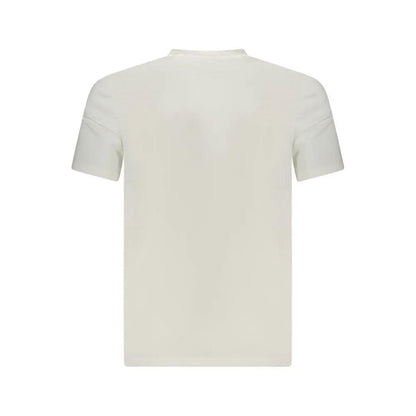 Guess Jeans White Cotton Men T-Shirt by Guess Jeans