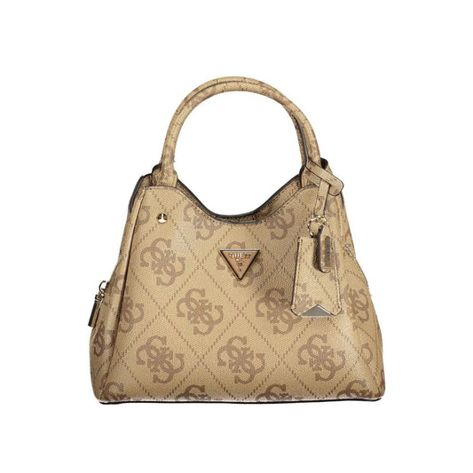 Guess Jeans Beige Poliuretano Women Handbag by Guess Jeans