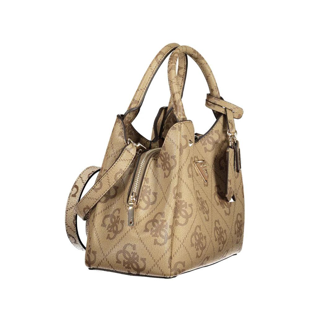 Guess Jeans Beige Poliuretano Women Handbag by Guess Jeans
