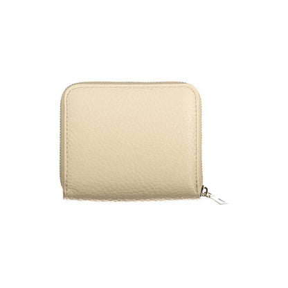 Guess Jeans Beige Polyurethane Women Wallet