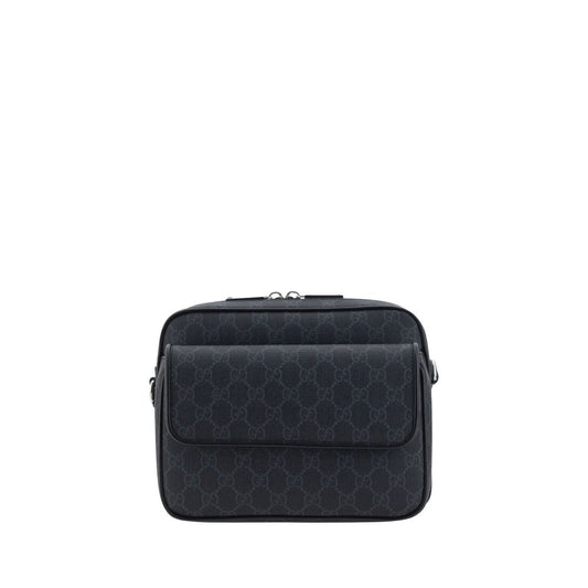 Gucci Gray Polyester Shoulder Bag