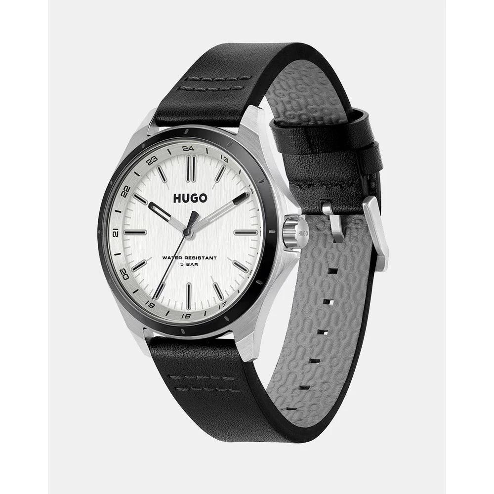Hugo Boss Black Leather Dress Watch by Hugo Boss