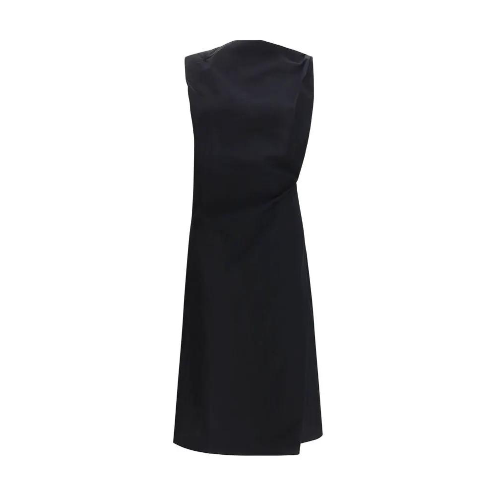 Jacquemus Black Cotton Casual Dress by Jacquemus