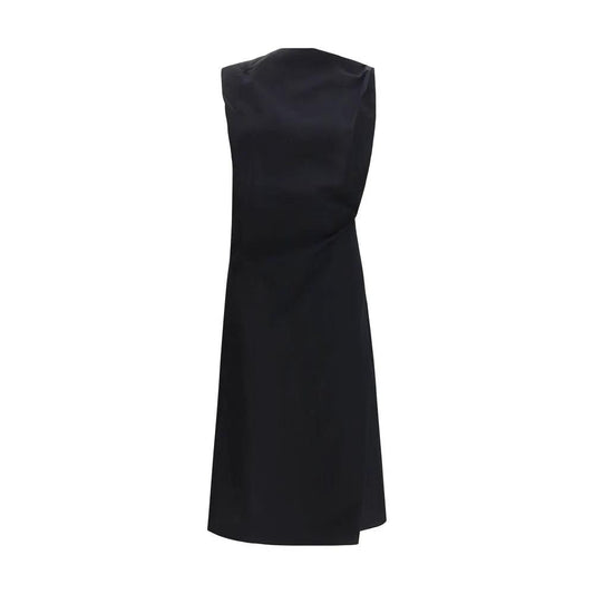 Jacquemus Black Cotton Casual Dress by Jacquemus