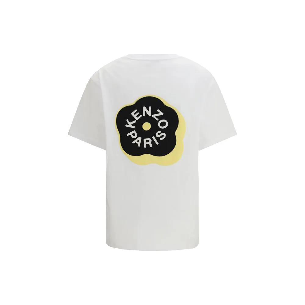 Kenzo White Cotton T-Shirt by Kenzo